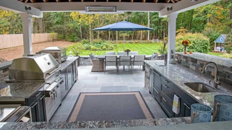 Is an Outdoor Kitchen Island Easy to Maintain