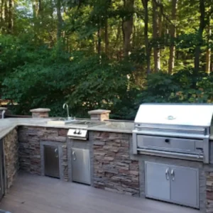 Outdoor Kitchen Island