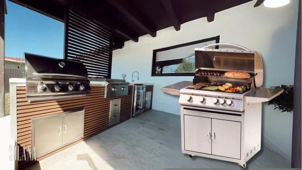 Built-in vs. Freestanding Blaze Grills