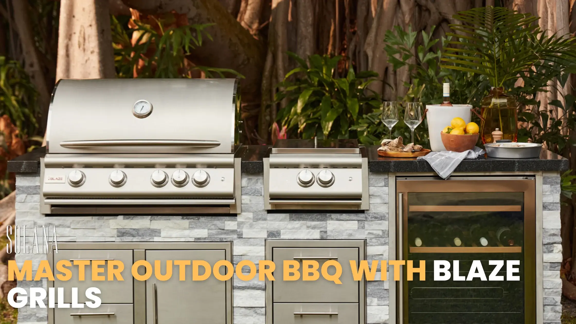 Master Outdoor BBQ with Blaze Grills
