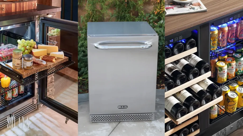 Types of Outdoor Refrigerators